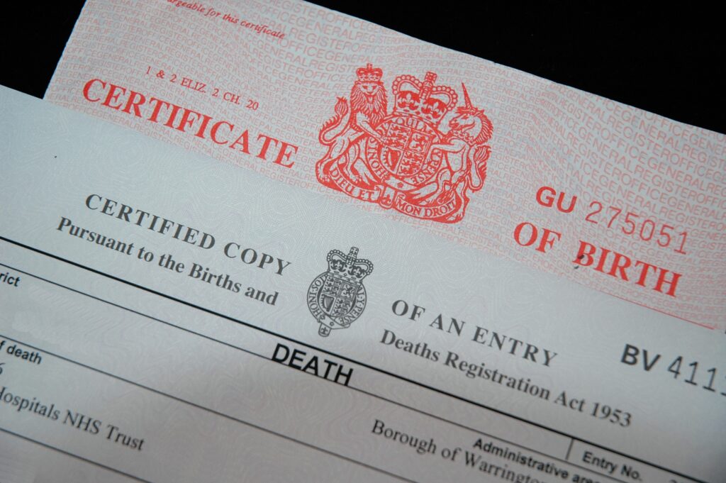 Read more about the article What Paperwork Is Needed After a Death?
