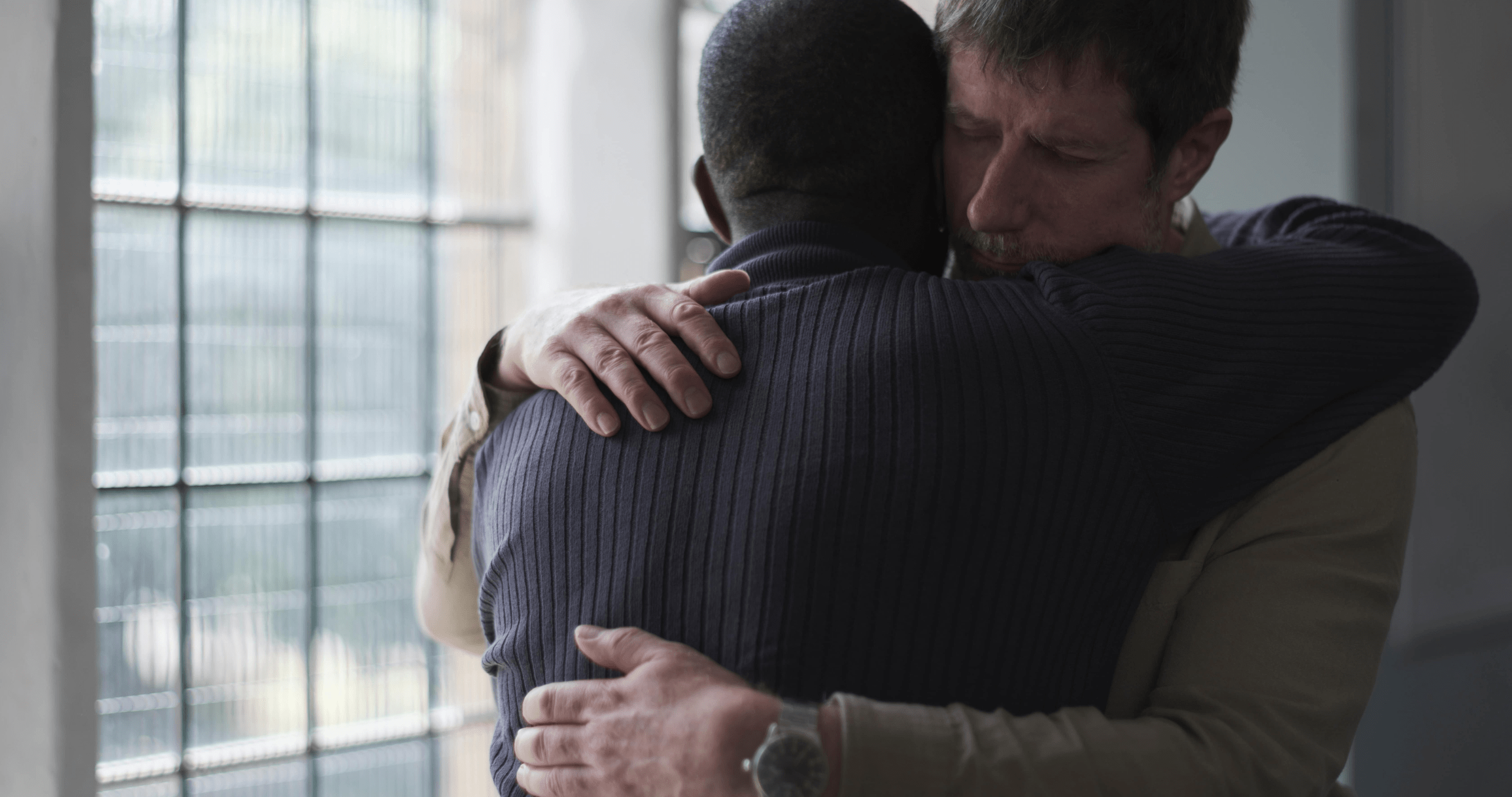 comforting a friend