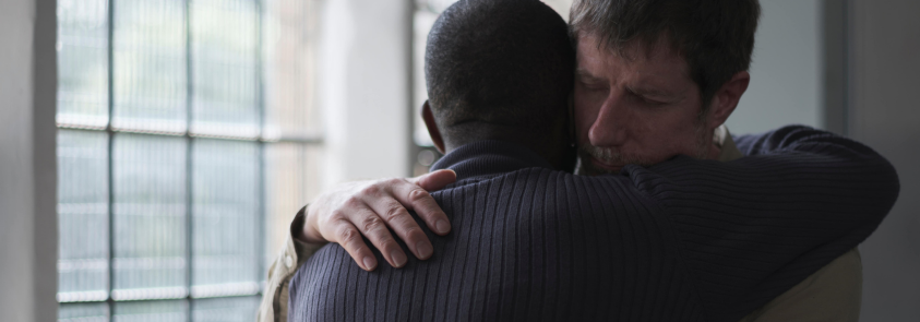 comforting a friend